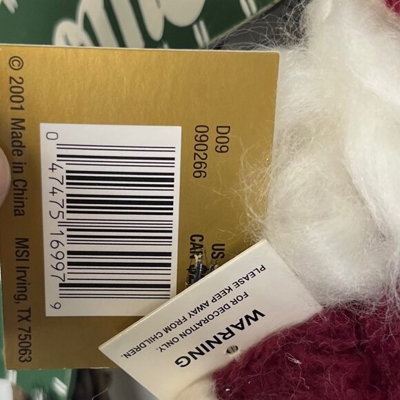 Holiday Elegance Santa Snowman Welcome Wreath Sleigh Design New - Picture 7 of 9